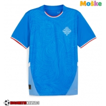 Moške Nogometnih dresov Islandija Domači 2024 Kratki rokavi